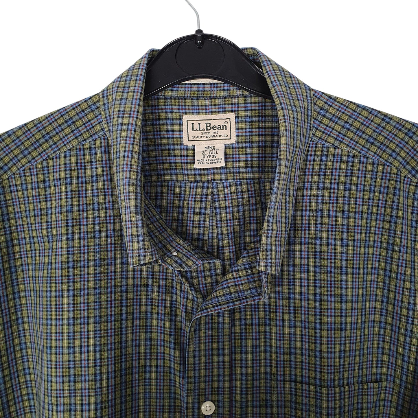 Mens Green L.L.Bean   Shirt