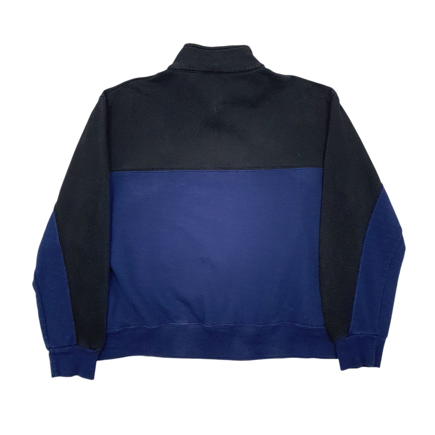Womens Blue Starter  Quarter Zip Jumper