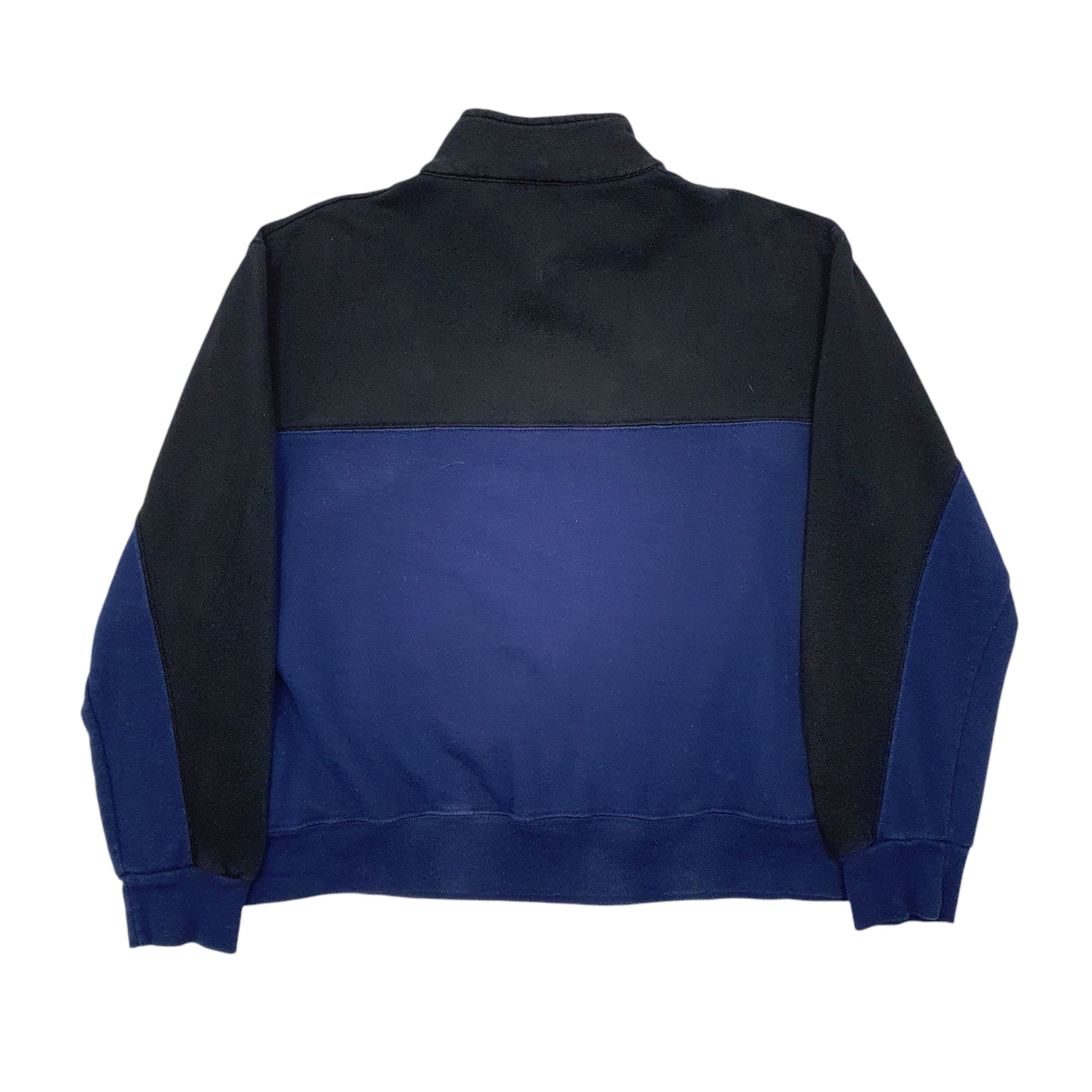 Womens Blue Starter  Quarter Zip Jumper