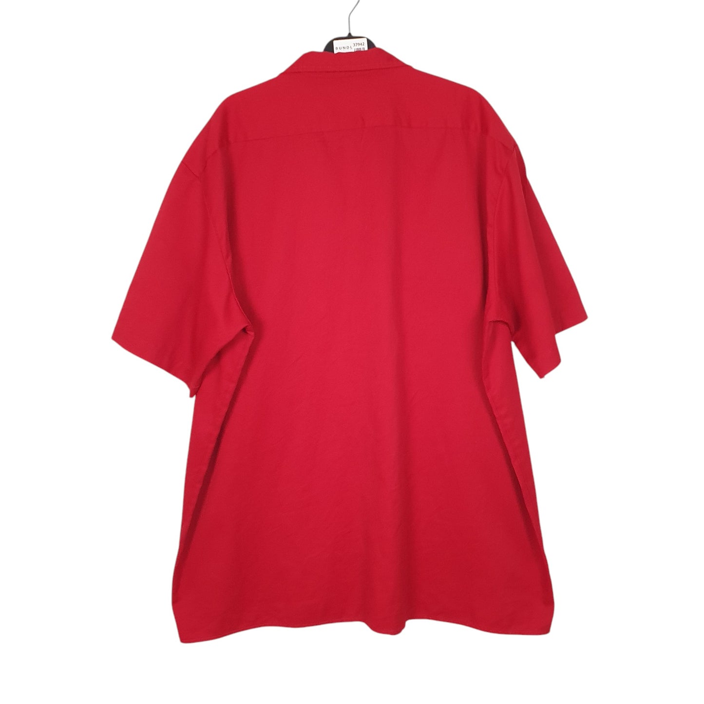 Mens Red Dickies Workwear  Shirt