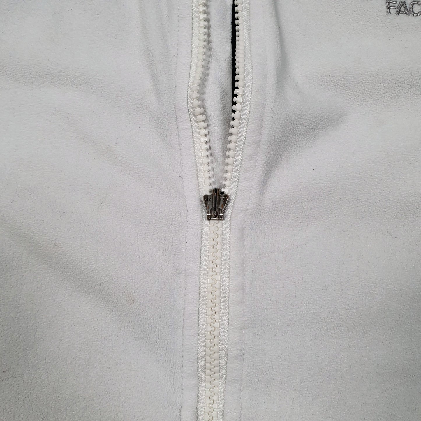 Womens White The North Face  Full Zip Jumper