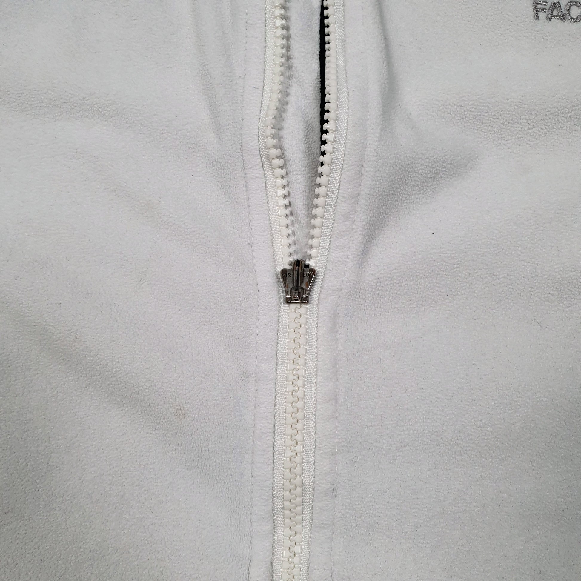 Womens White The North Face  Full Zip Jumper