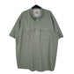 Mens Green L.L.Bean Walking Hiking Short Sleeve Shirt