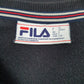 Mens Black Fila  Crewneck Jumper