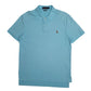 Mens Blue Polo Ralph Lauren Stretch Short Sleeve Polo Shirt