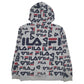 Womens Grey Fila  Hoodie Jumper