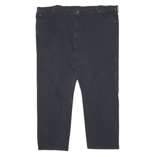 Mens Black Wrangler  Casual JeansW52 L30