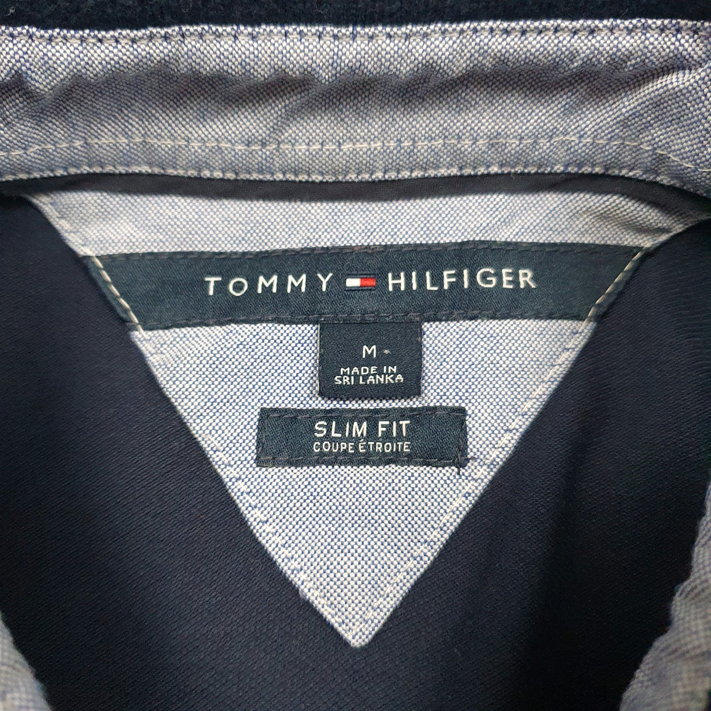 Mens Navy Tommy Hilfiger   Polo Shirt