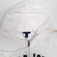 Womens White Tommy Hilfiger Spellout Full Zip Jumper