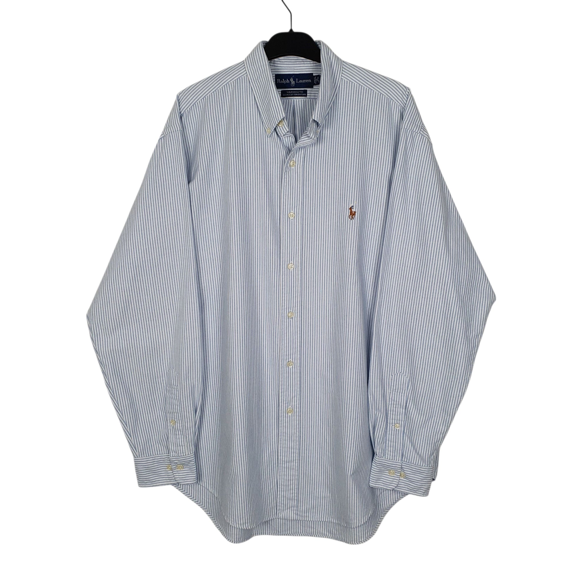 Mens Blue Ralph Lauren  Long Sleeve Shirt