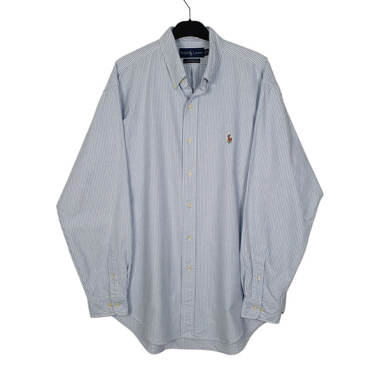 Mens Blue Ralph Lauren  Long Sleeve Shirt