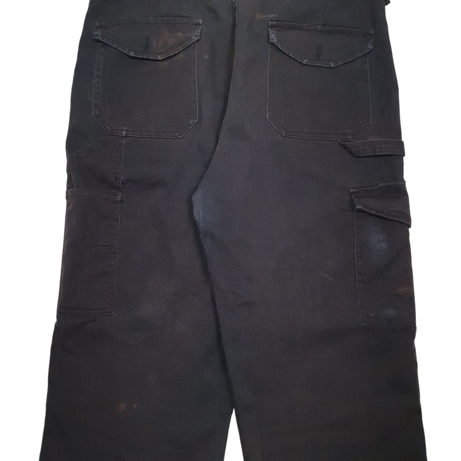 Mens Black Dickies Workwear  Trousers
