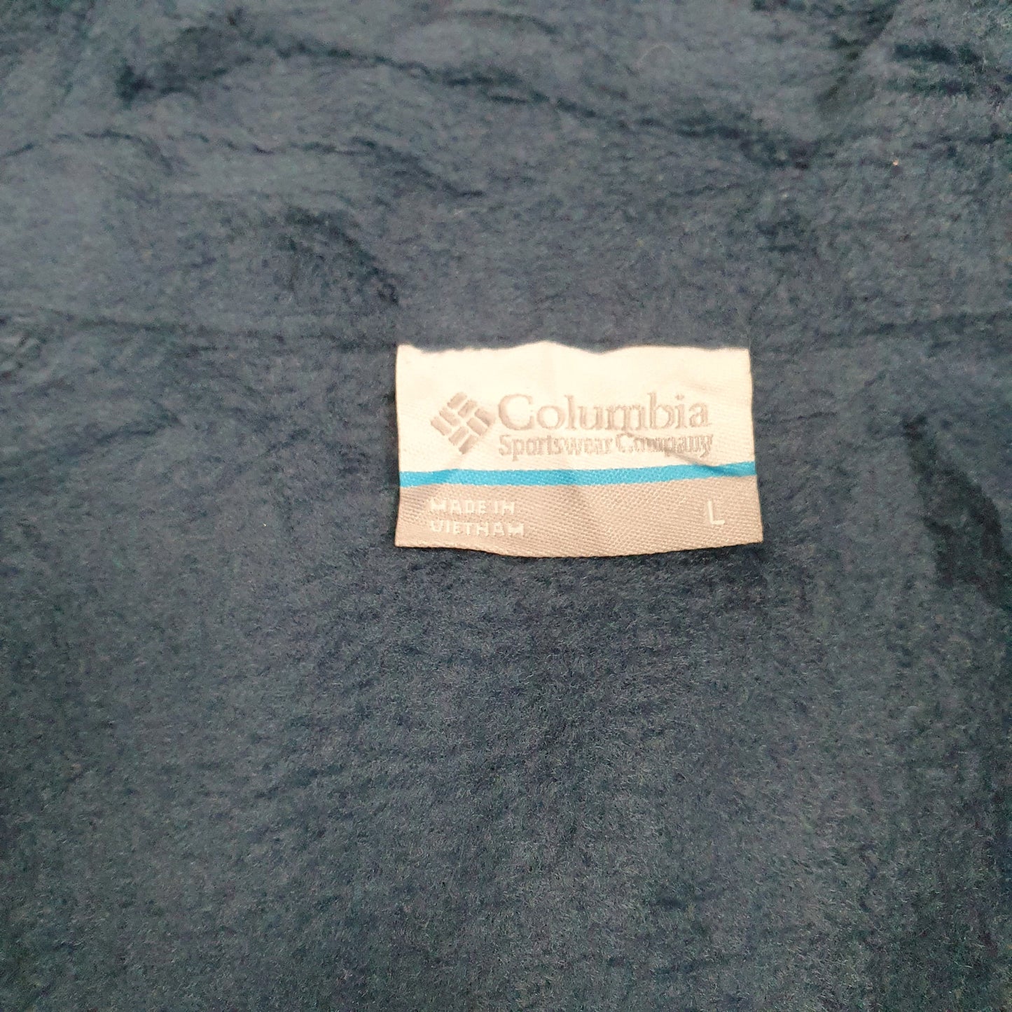 Womens Navy Columbia Sportswear  Full Zip Jumper