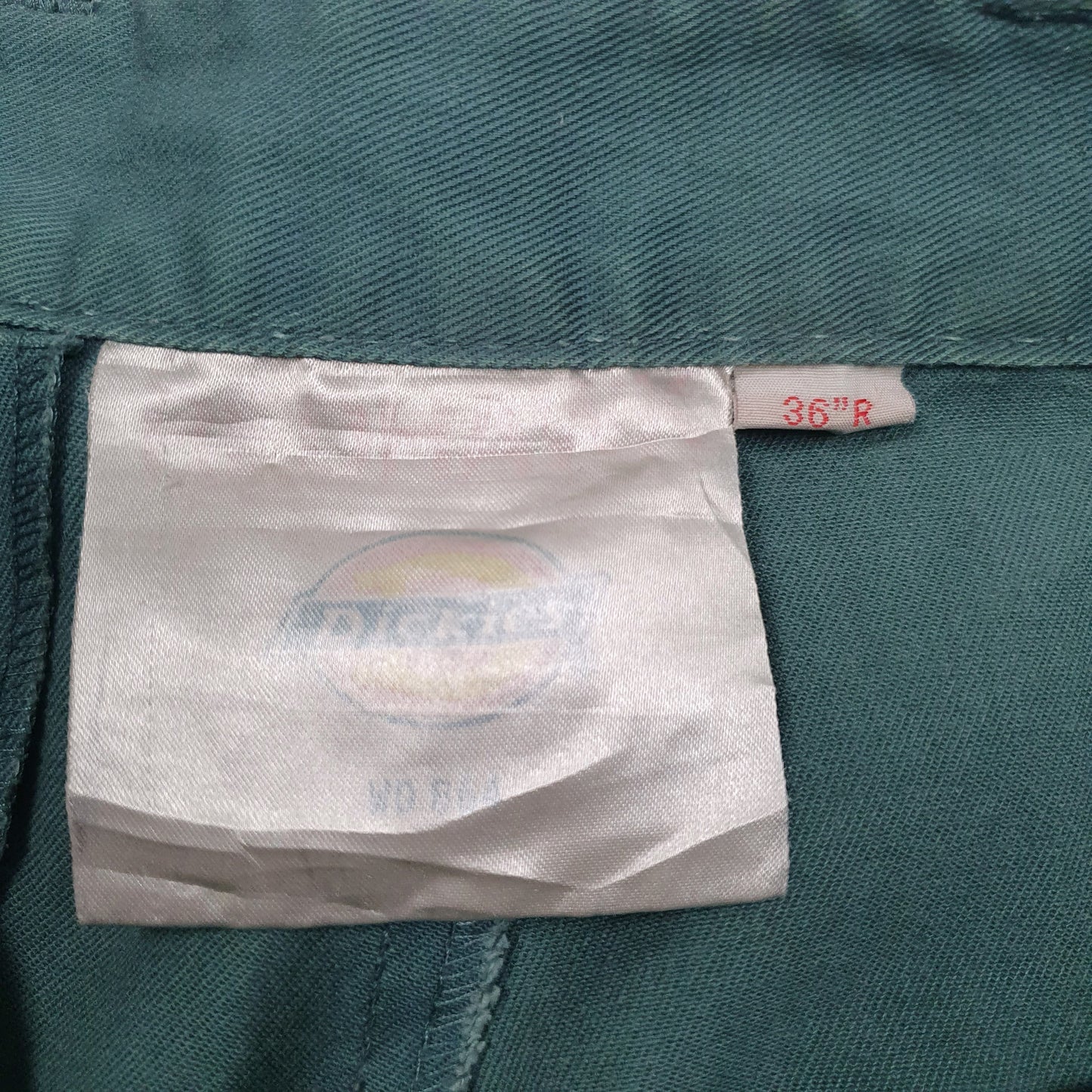 Mens Green Dickies Workwear  Trousers
