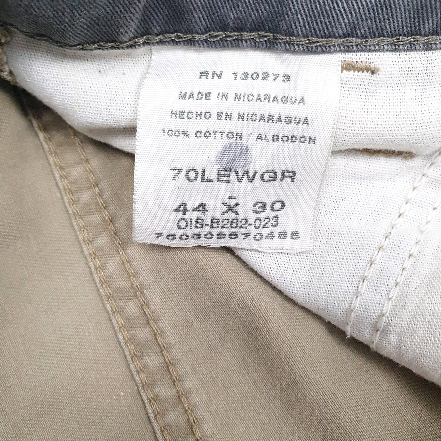 Mens Beige Wrangler   Trousers