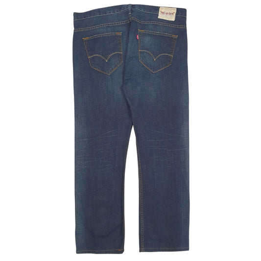 Mens Blue Levis Straight  Jeans