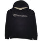 Mens Black Champion  Hoodie Jumper