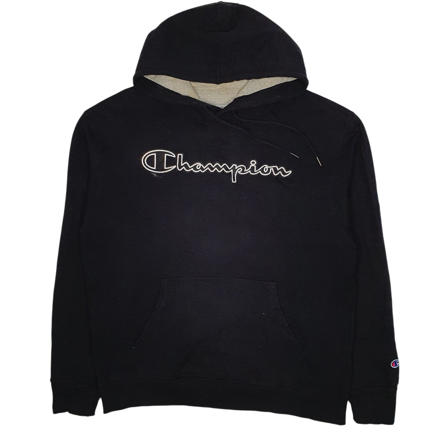 Mens Black Champion  Hoodie Jumper