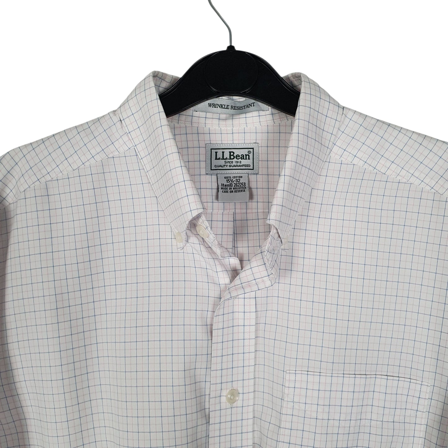 Mens White L.L.Bean   Shirt