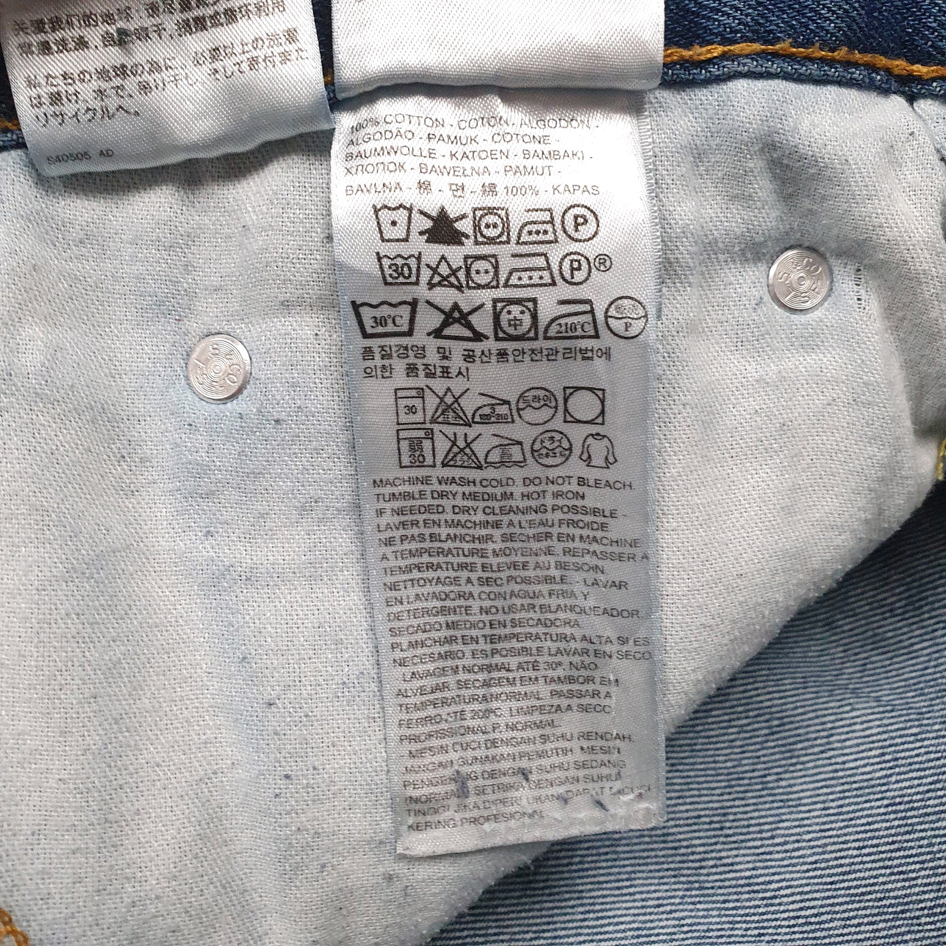 Mens Blue Levis   Jeans