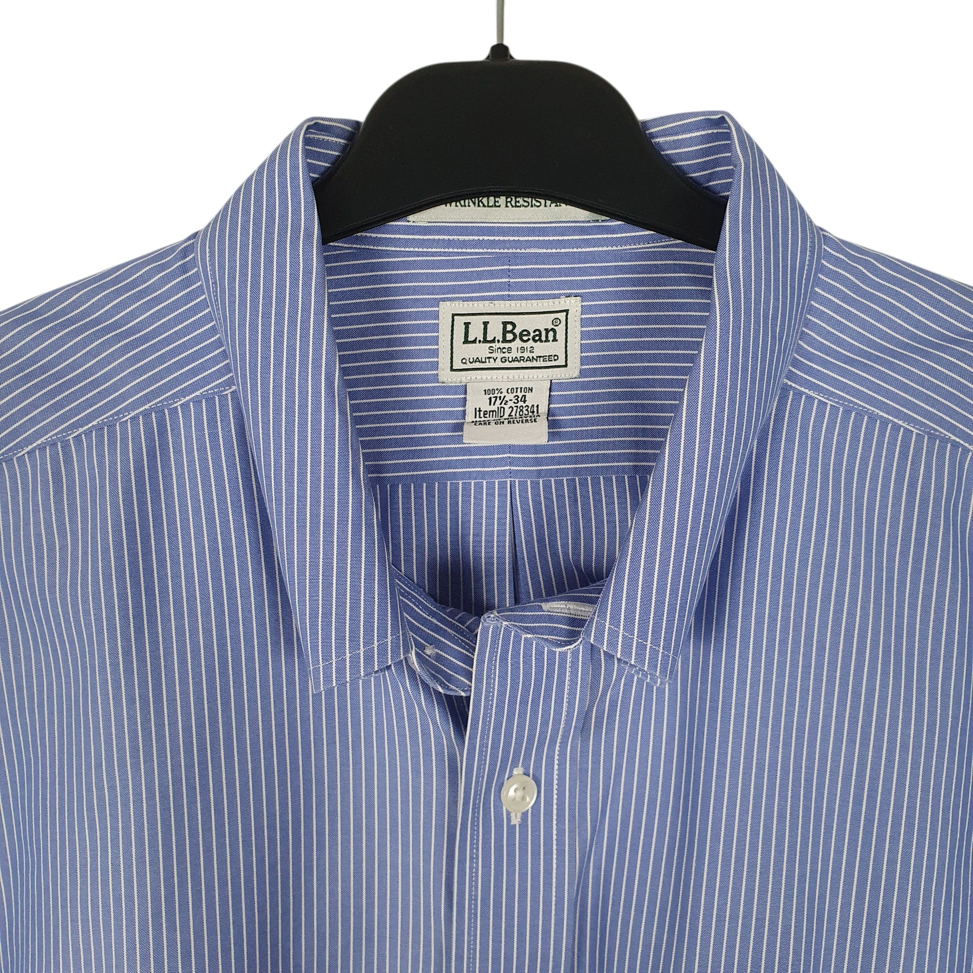 Mens Blue L.L.Bean   Shirt