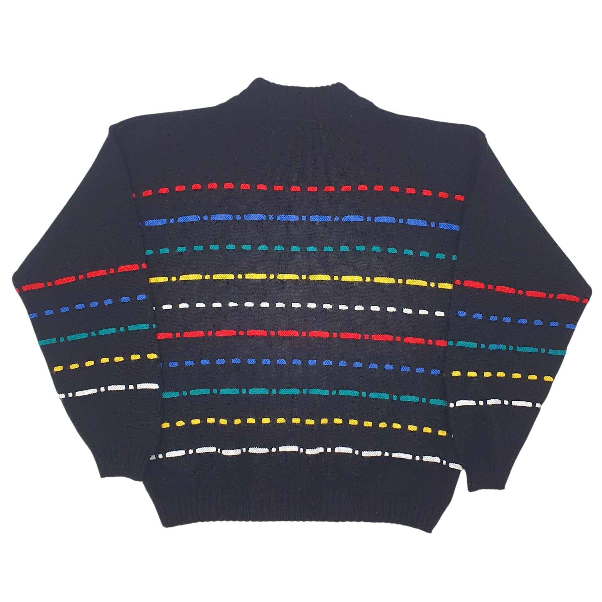 Womens Black Jollie Vintage Made In USA Crewneck Jumper