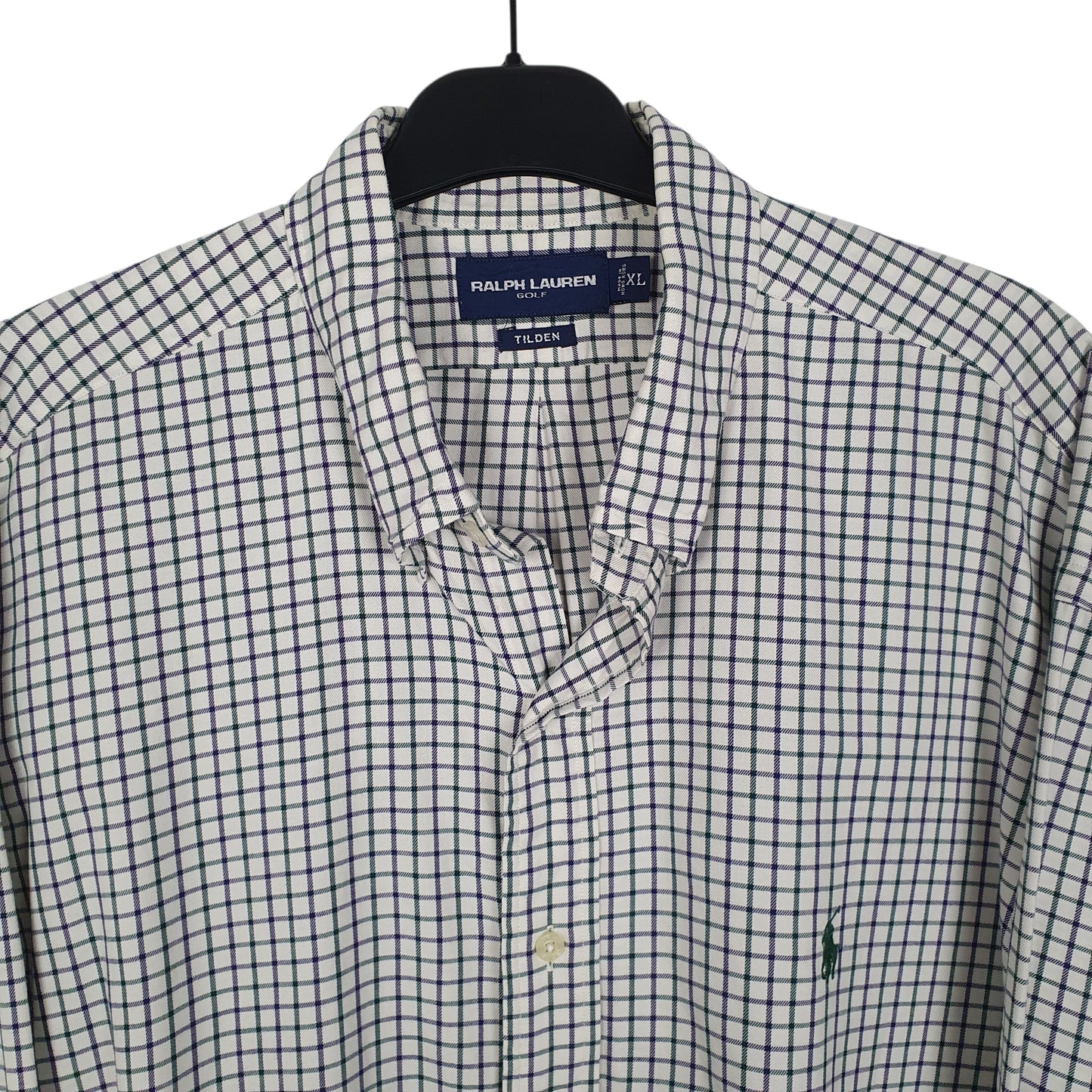 Mens Green Ralph Lauren Golf Tilden  Shirt