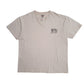 Mens Beige Oneita Single Stitch Vintage 90s Short Sleeve T Shirt