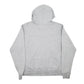 Mens Grey Champion Spellout Hoodie Jumper