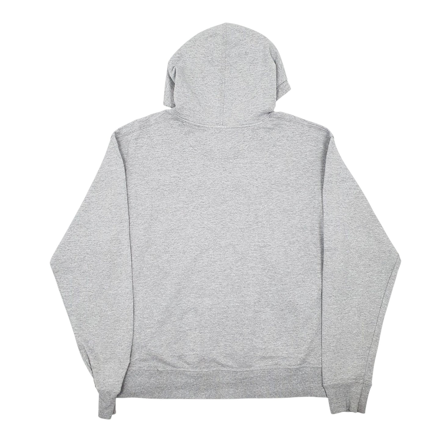 Mens Grey Champion Spellout Hoodie Jumper