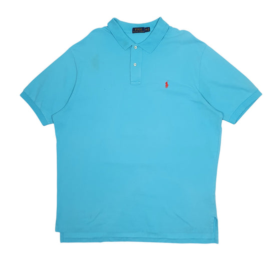 Mens Blue Polo Ralph Lauren  Short Sleeve Polo Shirt