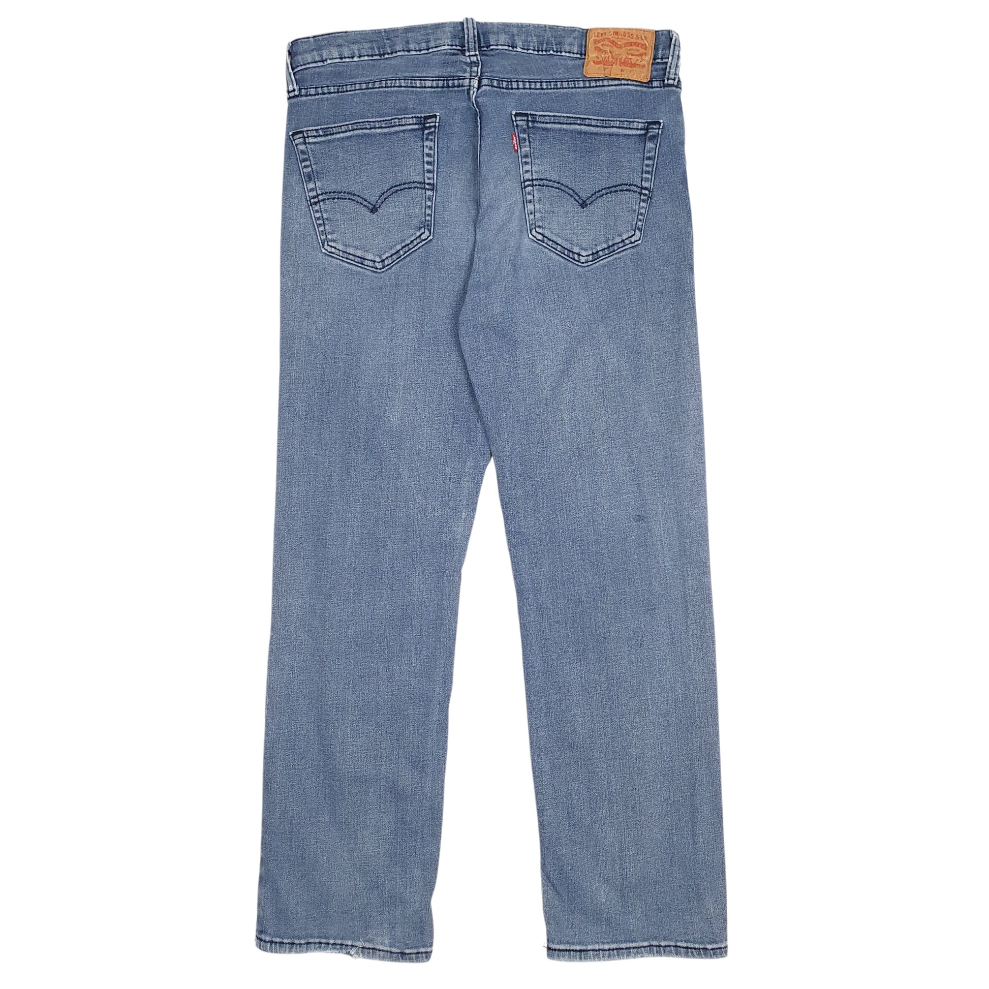 Mens Blue Levis Distressed  Jeans
