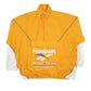 Mens Yellow Reebok Classic Vector Hoodie Coat