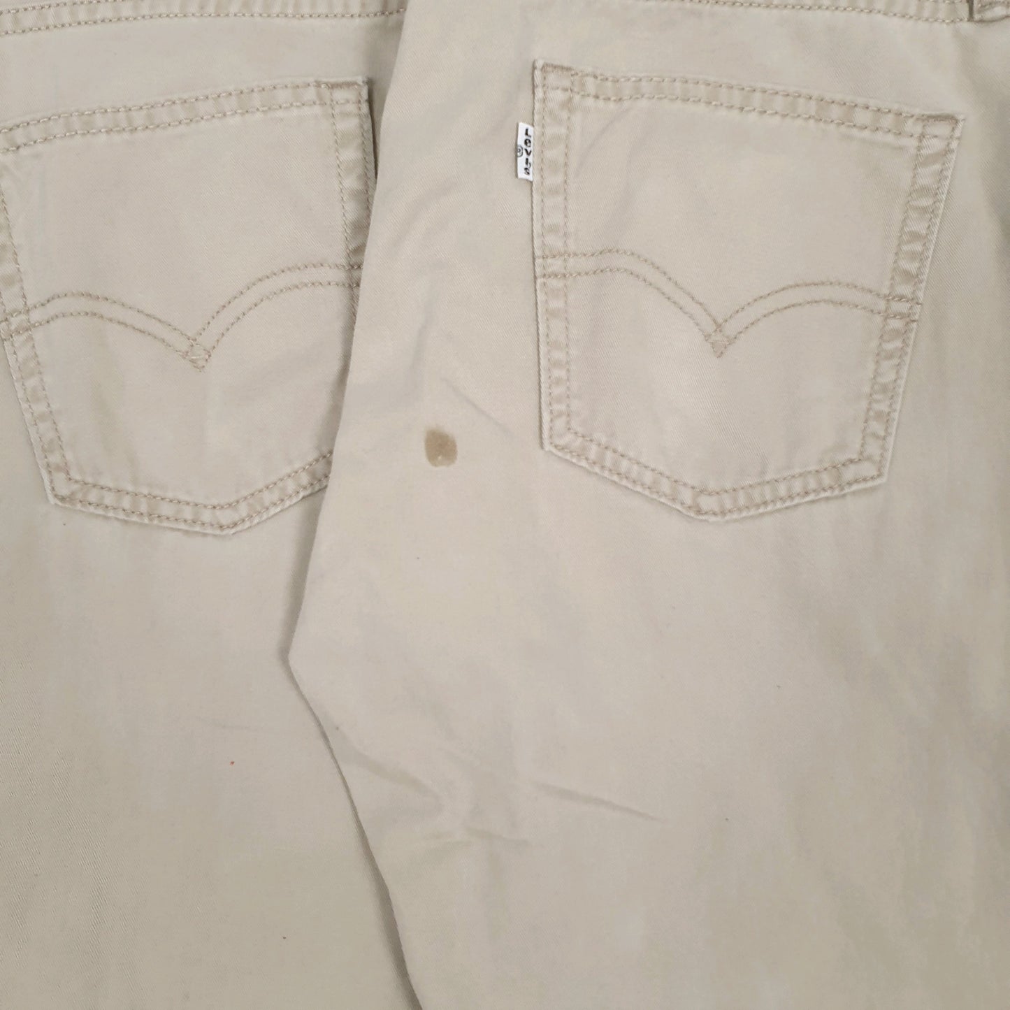 Mens Beige Levis   Trousers