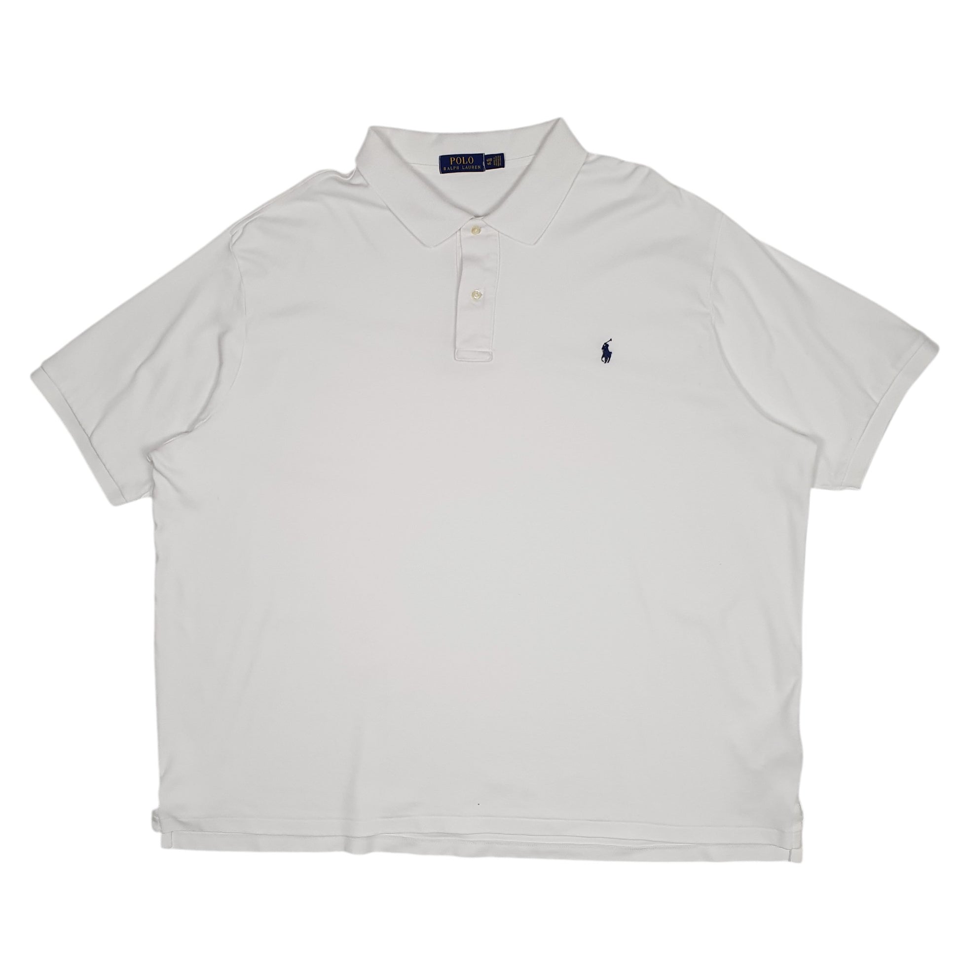 Mens White Polo Ralph Lauren  Short Sleeve Polo Shirt