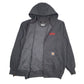 Mens Grey Carhartt Rain Defender Full Zip Jumper