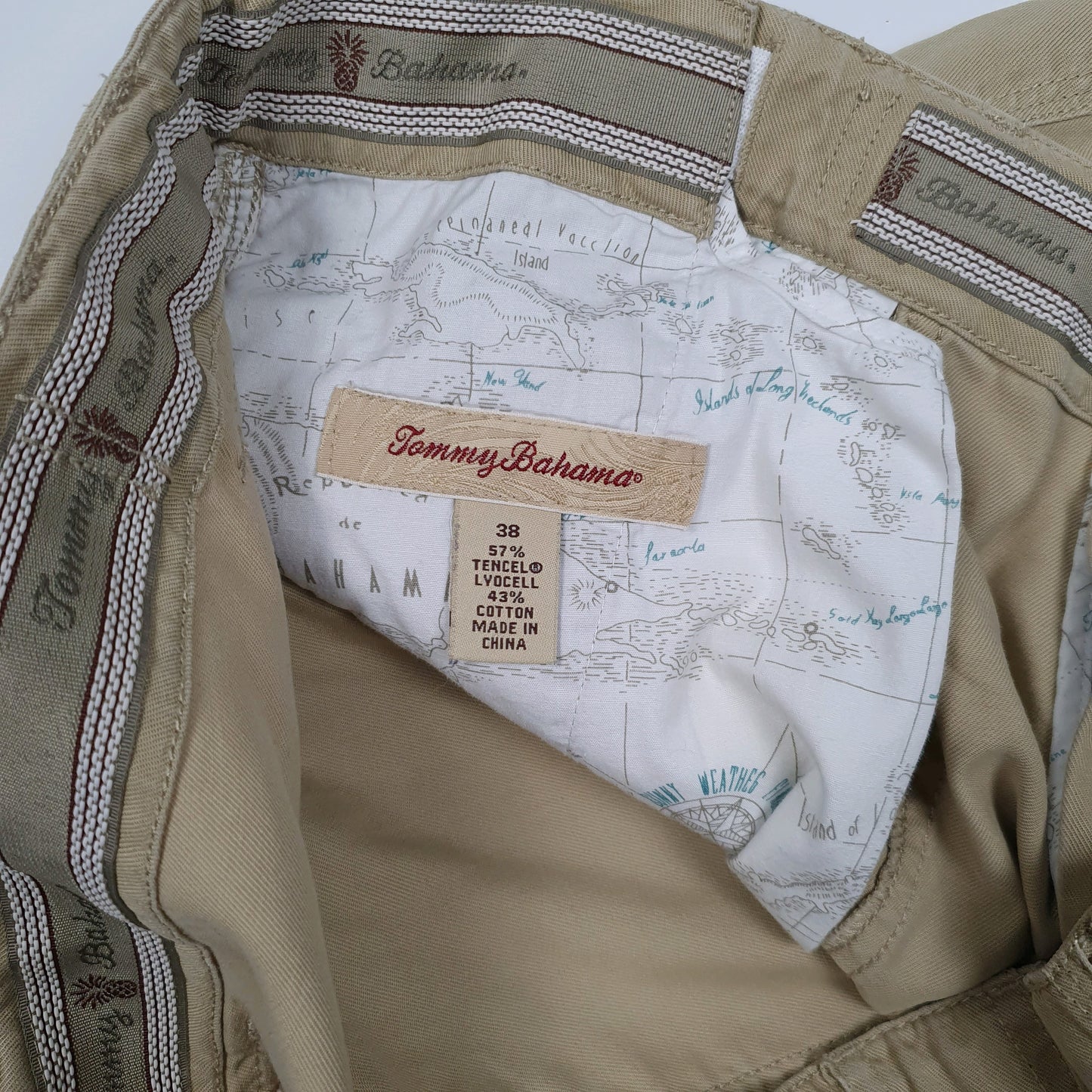 Mens Beige Tommy Bahama   Shorts
