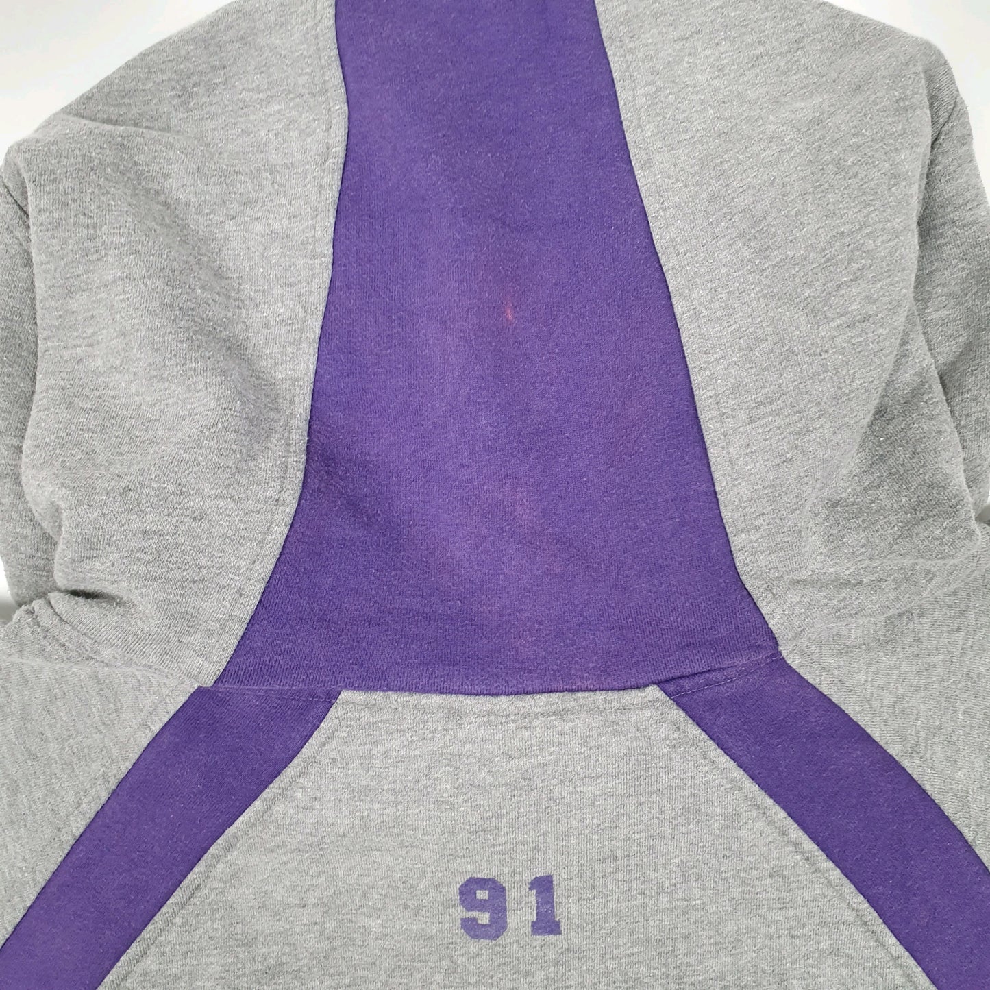 Mens Grey Nike Vintage 90s Washington Team Hoodie Jumper