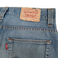 Mens Blue Levis Distressed  Jeans