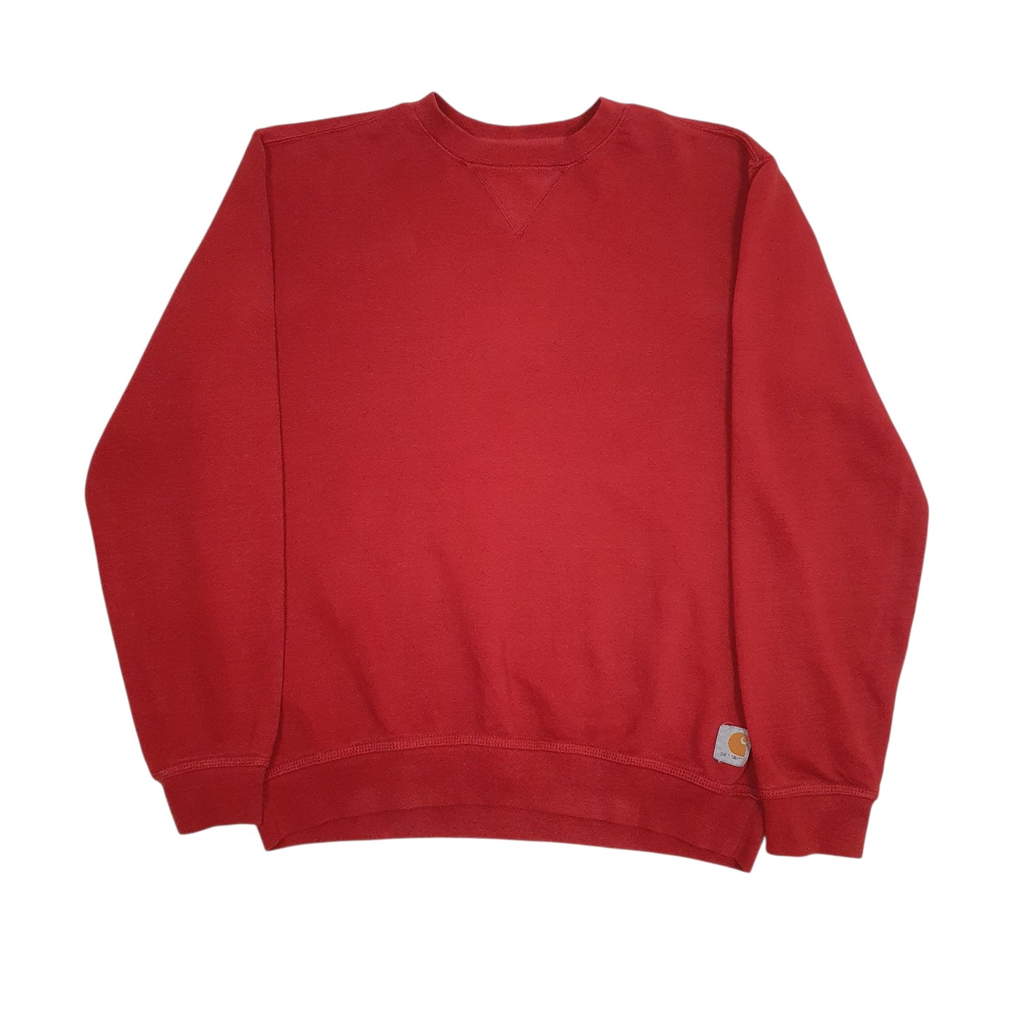 Mens Red Carhartt  Crewneck Jumper