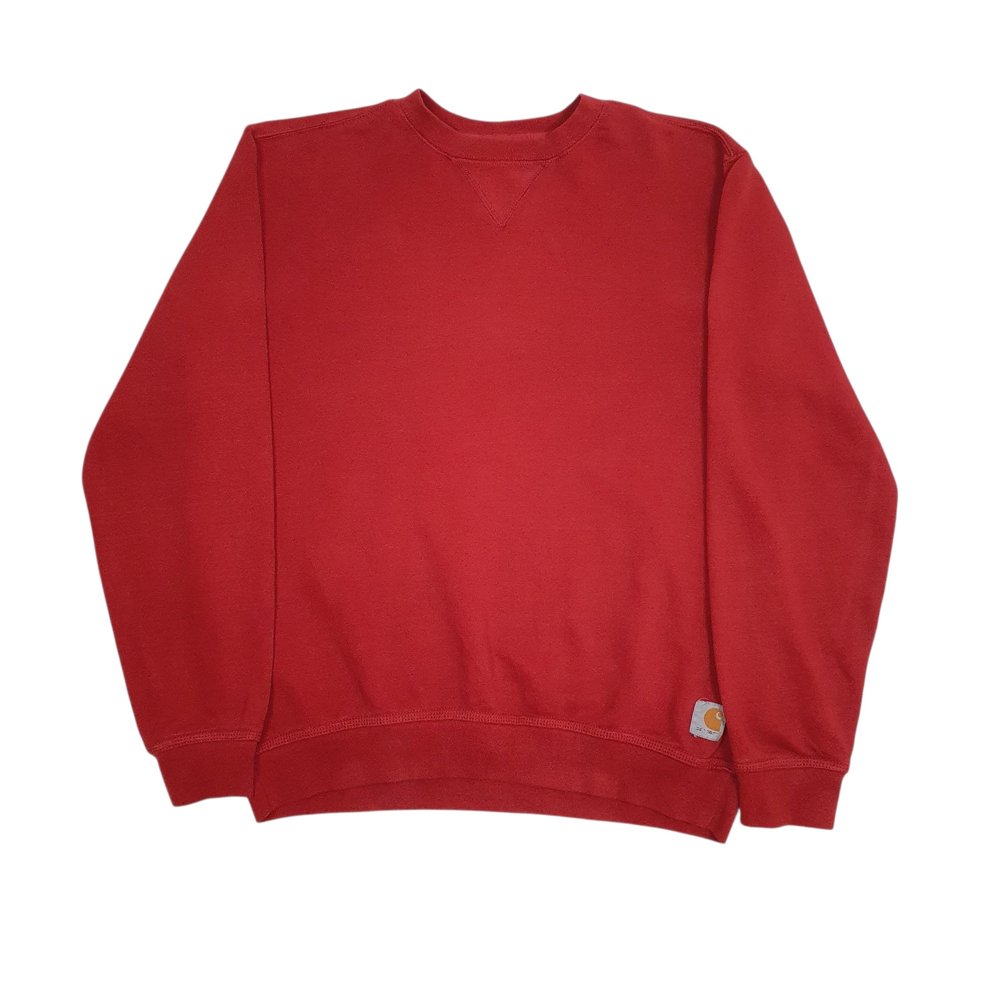 Mens Red Carhartt  Crewneck Jumper