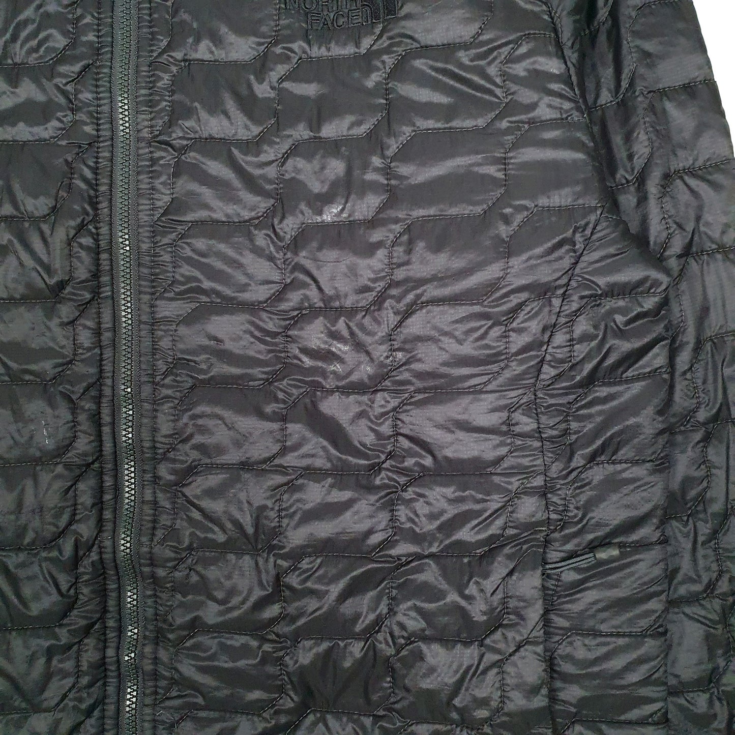 Mens Grey The North Face Thermoball Lightweight  Coat