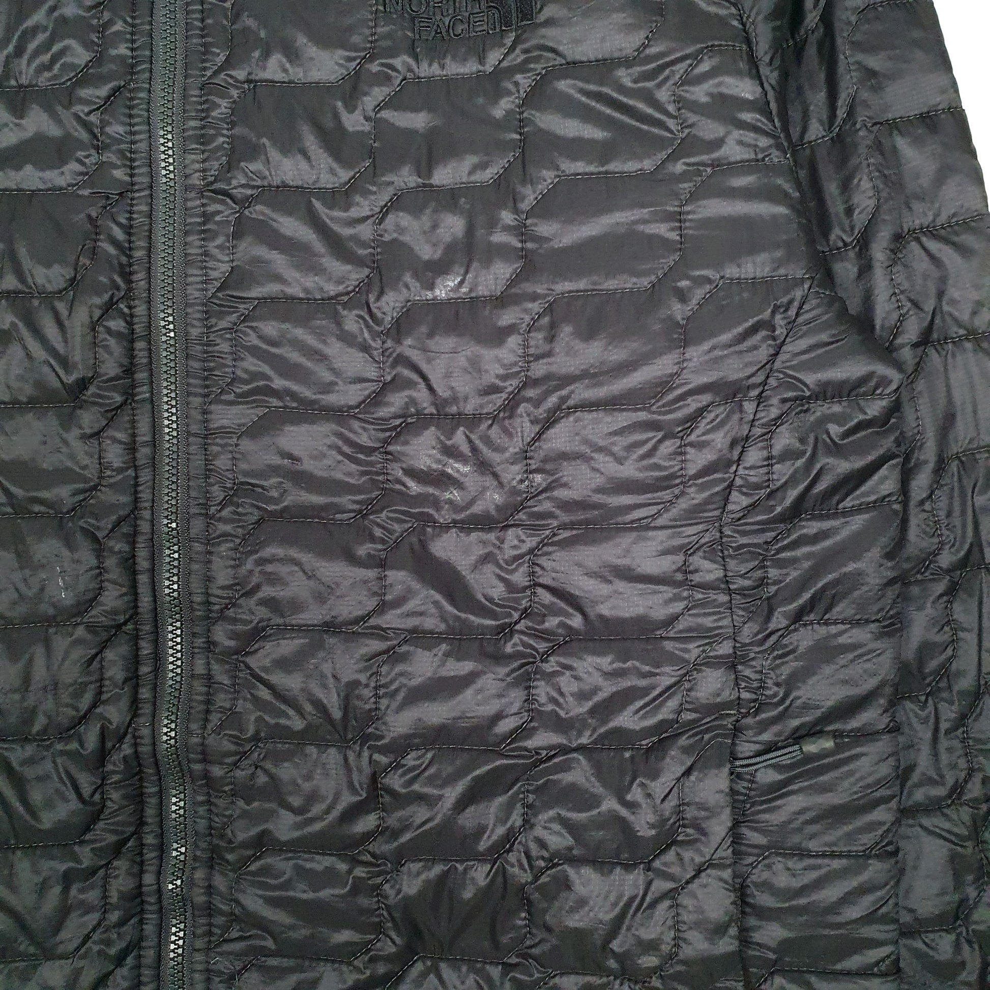 Mens Grey The North Face Thermoball Lightweight  Coat
