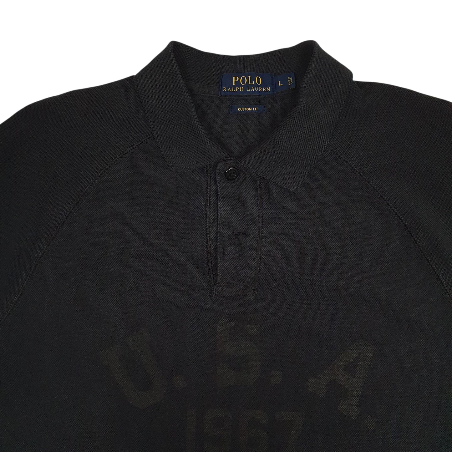 Mens Black Polo Ralph Lauren   Polo Shirt