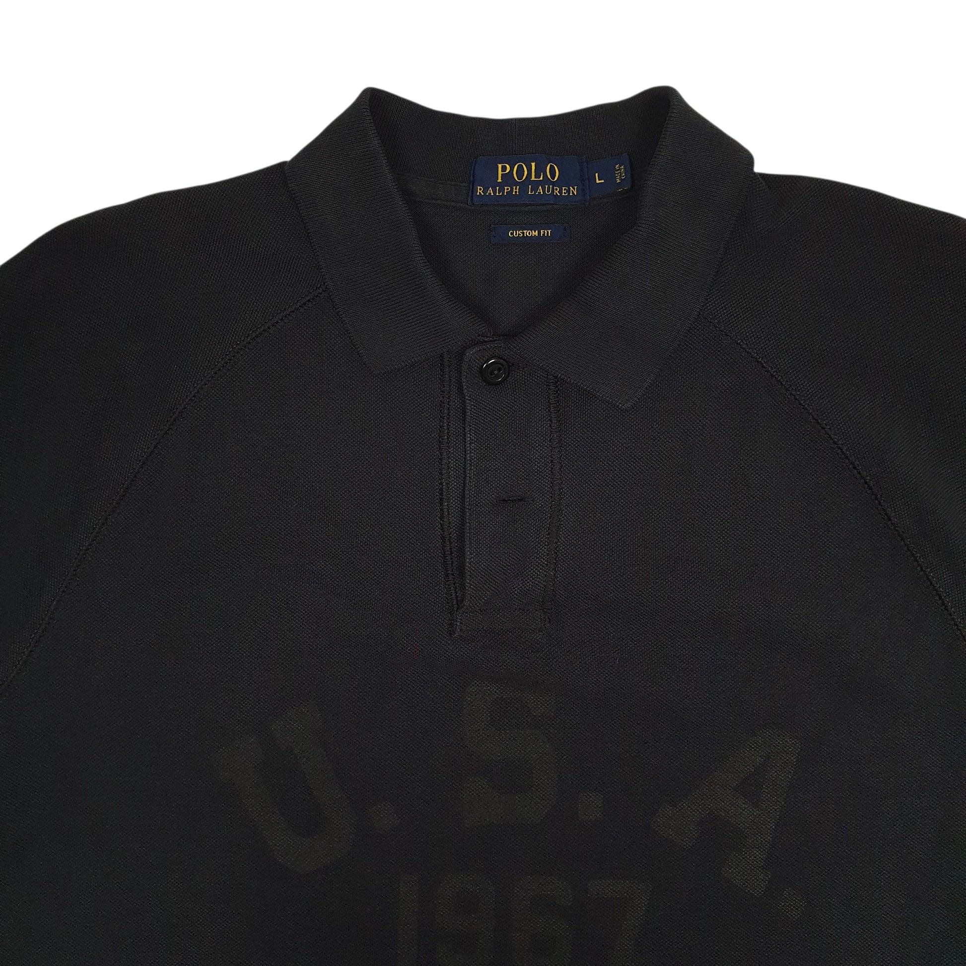 Mens Black Polo Ralph Lauren   Polo Shirt