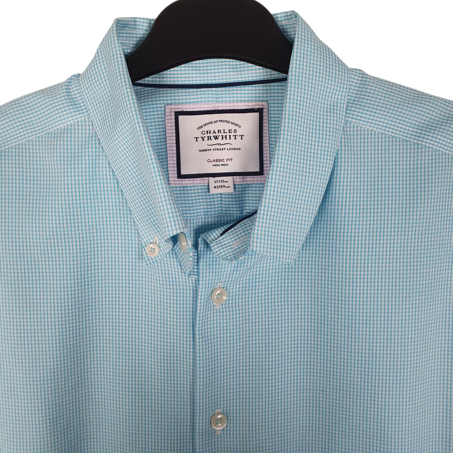 Mens Blue Charles Tyrwhitt   Shirt