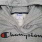Mens Grey Champion  Hoodie Jumper