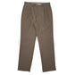 Mens Khaki Ralph Lauren Double Pleated Formal Trousers