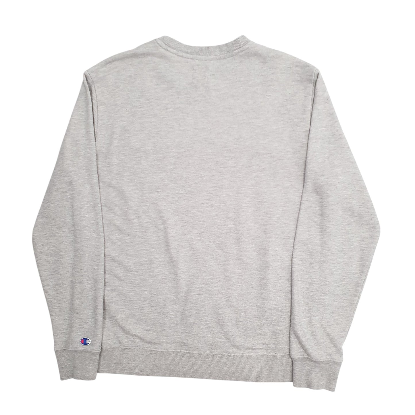 Mens Grey Champion  Crewneck Jumper