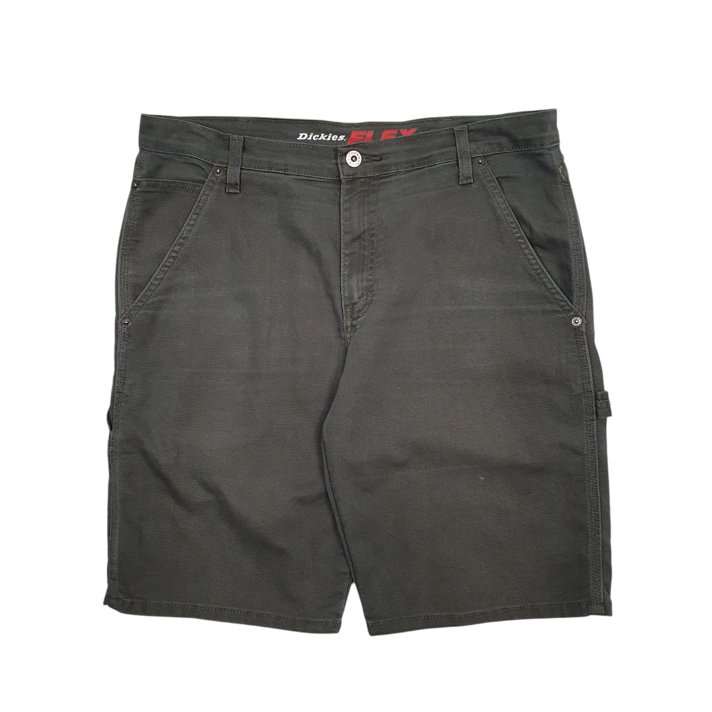 Mens Green Dickies  Carpenter Shorts